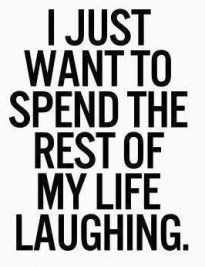 laughing